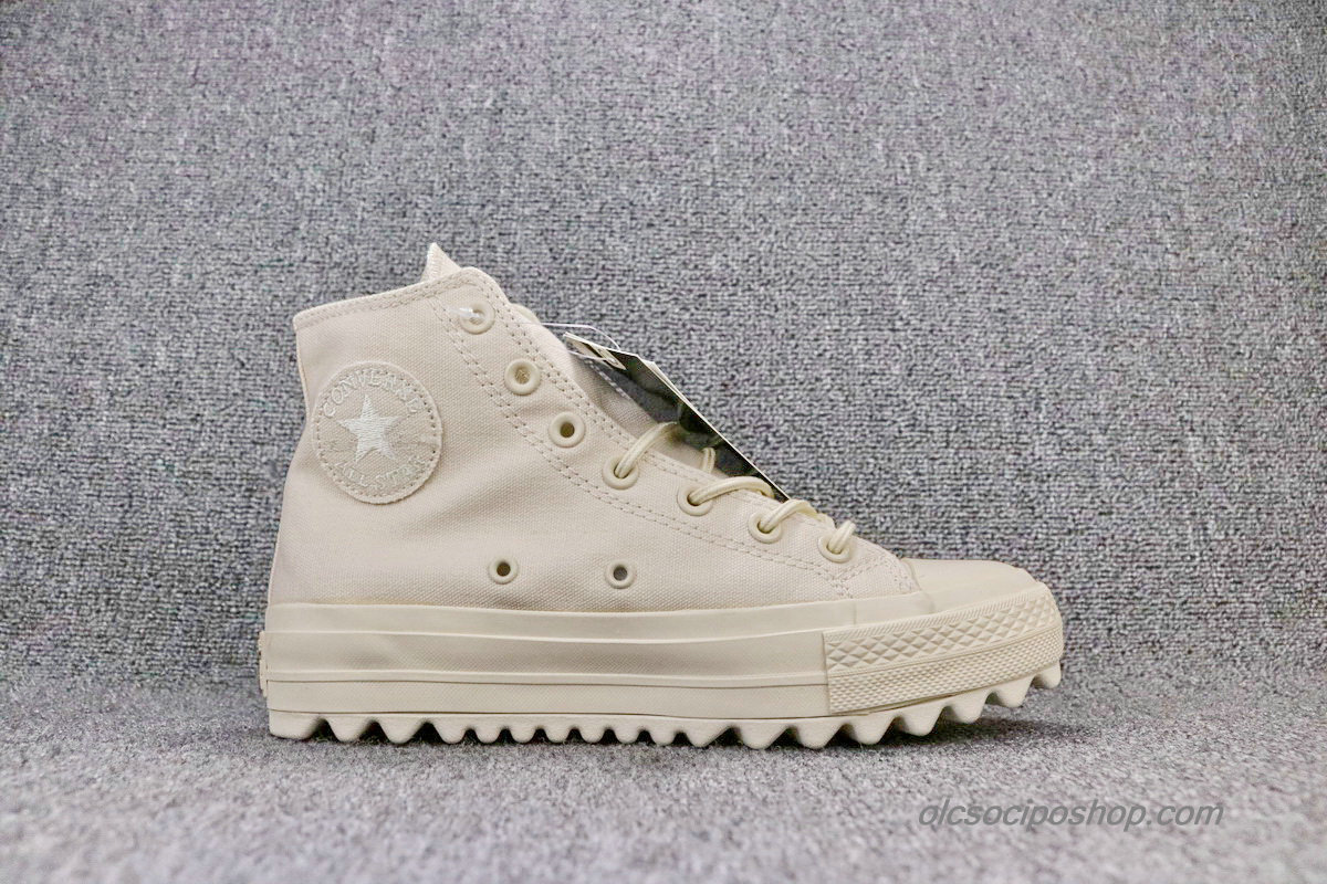 Converse Chuck Taylor All Star Lift Ripple HI Piszkosfehér Cipők (559857C)