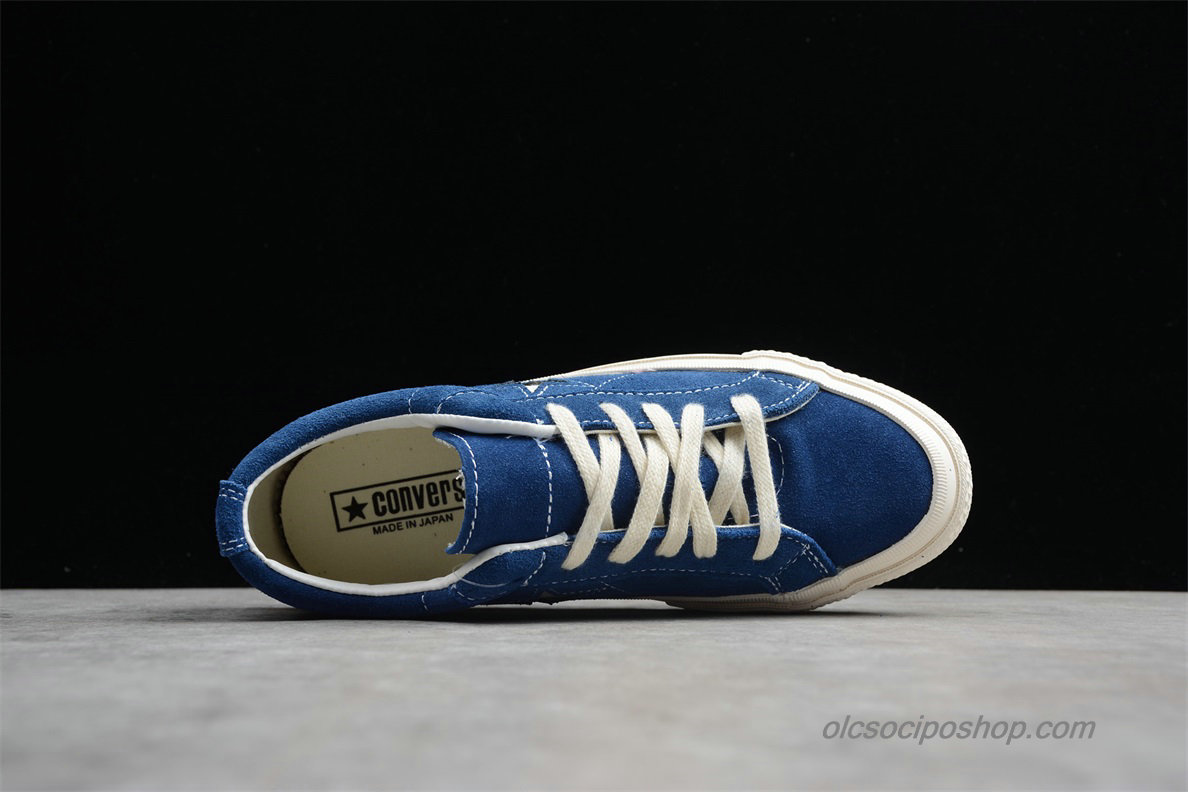 Converse One Star Premium Suede Low Sötétkék Cipők (158366C)