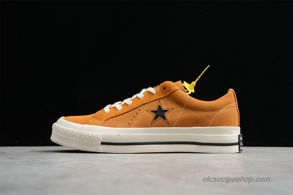 Converse One Star Premium Suede Low Narancs Cipők (158367C)