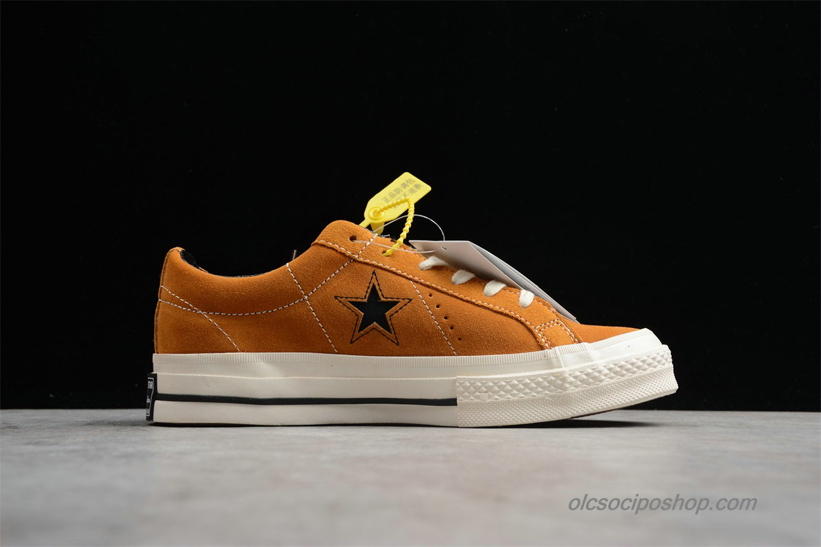 Converse One Star Premium Suede Low Narancs Cipők (158367C)