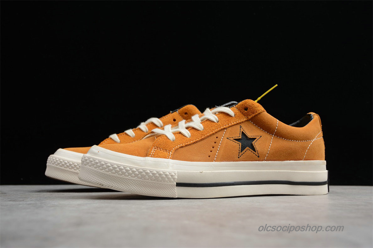 Converse One Star Premium Suede Low Narancs Cipők (158367C)