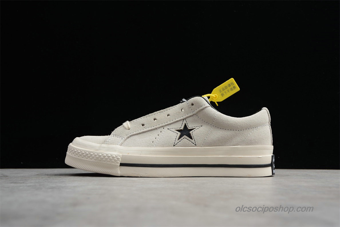 Converse One Star Premium Suede Low Piszkosfehér Cipők (158368C)