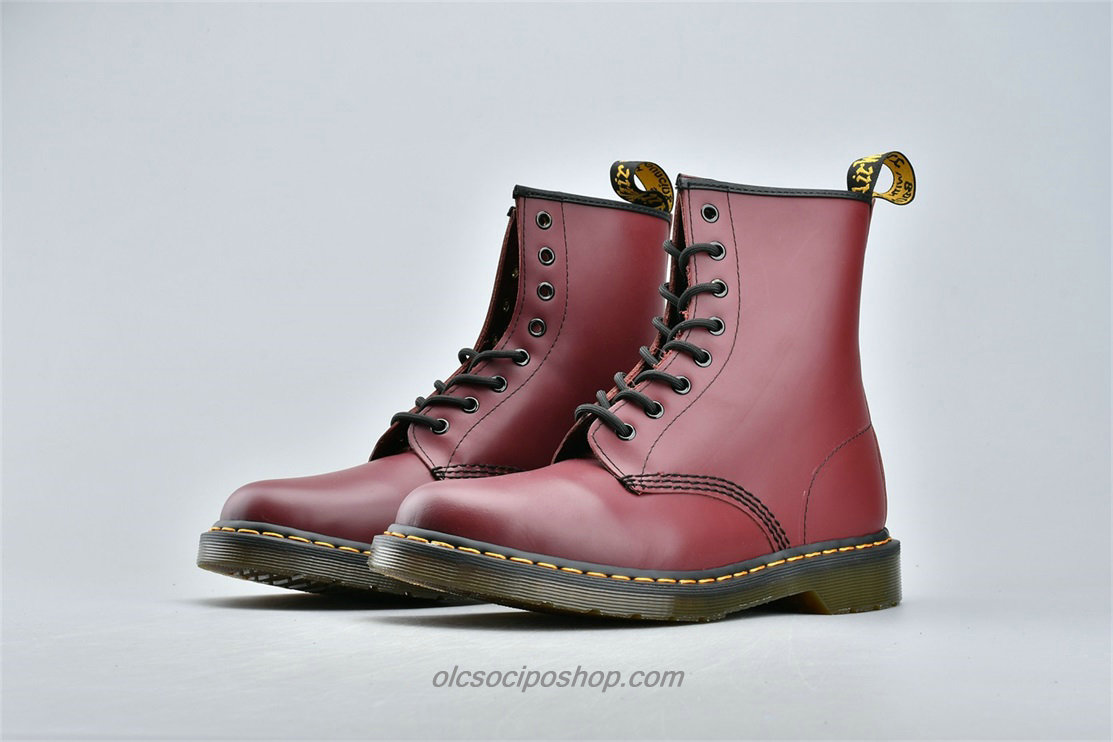 Dr. Martens 1460 8-Eye Piros Csizma (R11822600)