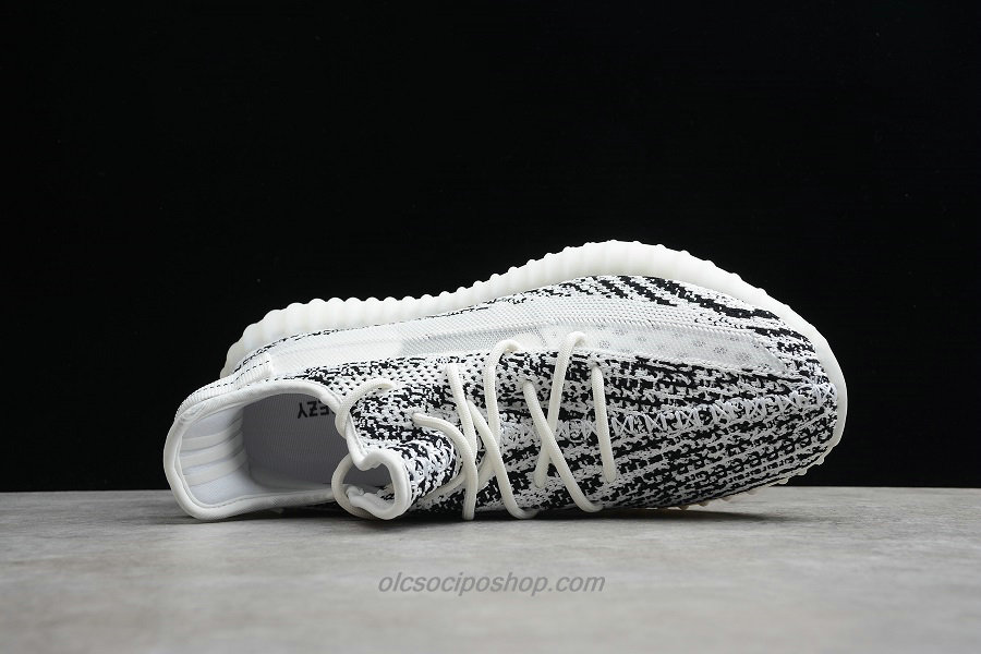Adidas Yeezy Boost 350 V2 Fehér/Fekete Cipők (EG7961)