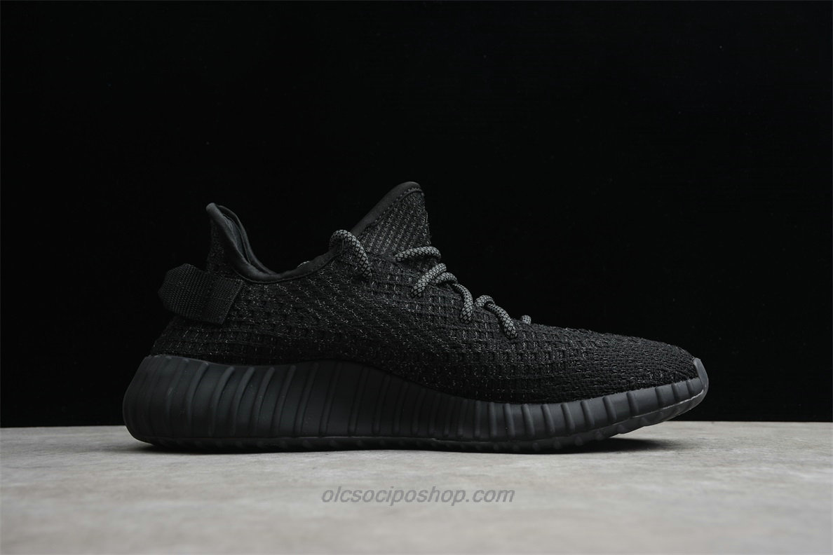 Adidas Yeezy Boost 350 V2 Fekete/Szürke Cipők (FU9007)