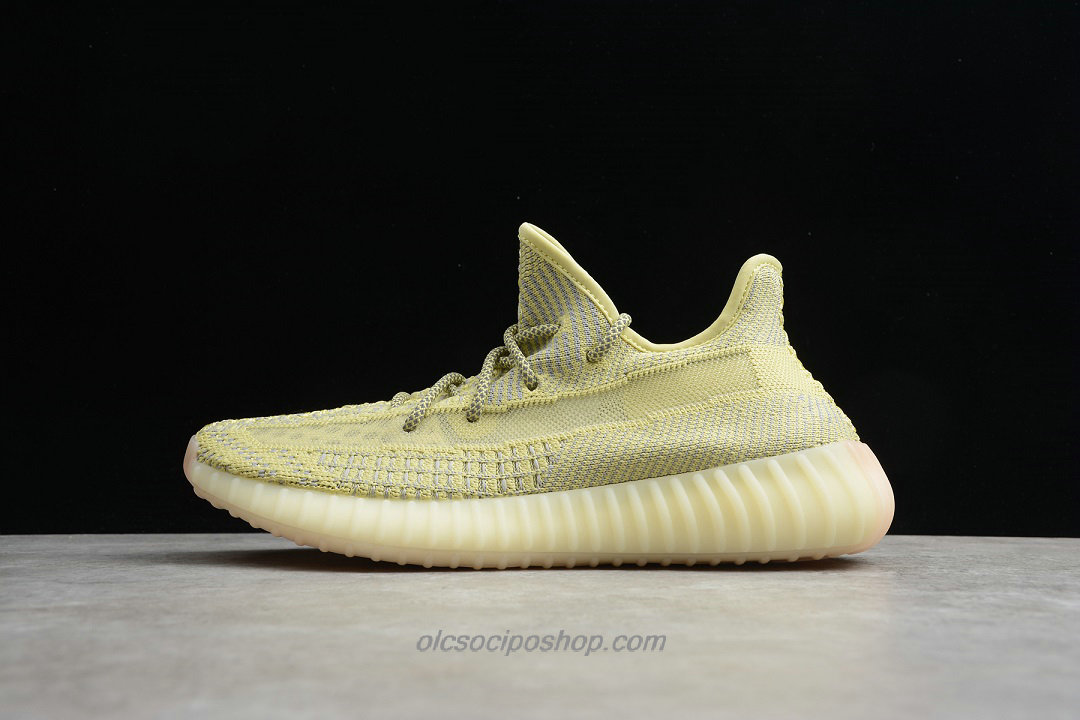 Adidas Yeezy Boost 350 V2 Sárga/Szürke Cipők (FV3250)