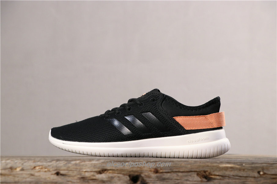 Adidas Cloudfoam QT Flex Fekete/Narancs Cipők (AQ1622)