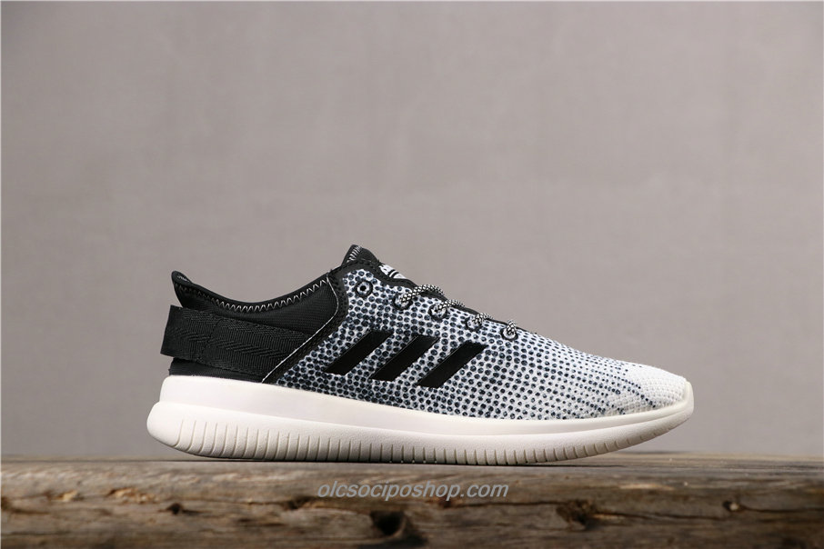 Adidas Cloudfoam QT Flex Fehér/Fekete Cipők (CG5763)