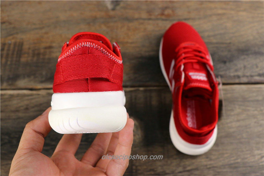 Női Adidas Cloudfoam QT Flex Piros/Fehér Cipők (AQ1619)