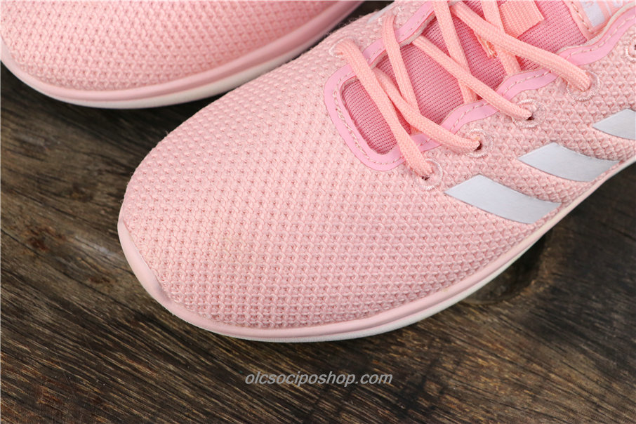 Női Adidas Cloudfoam QT Flex Rózsaszín/Fehér Cipők (CG5760)