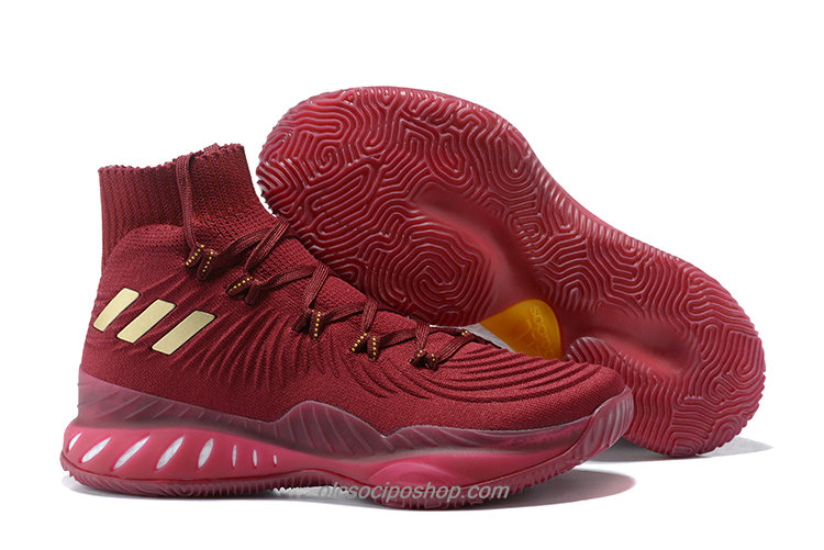 Férfi Adidas Crazy Explosive 2017 PK Sötét vörös/Arany Cipők