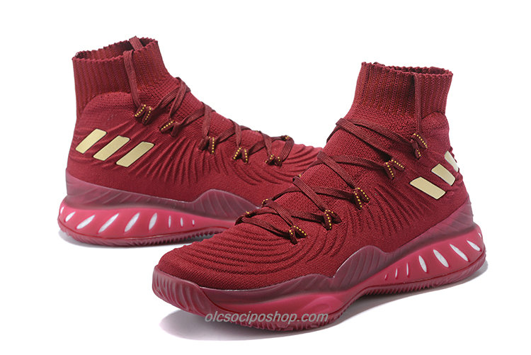 Férfi Adidas Crazy Explosive 2017 PK Sötét vörös/Arany Cipők