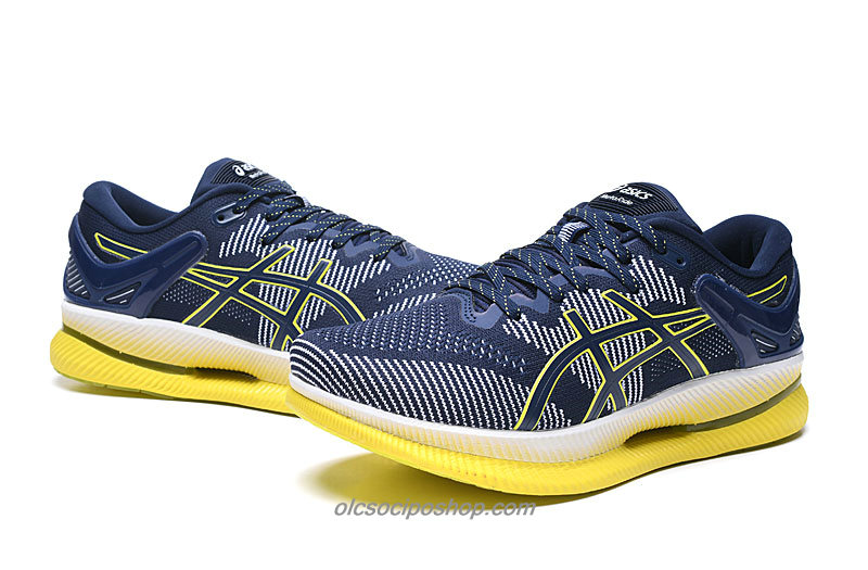 Férfi Asics MetaRide Neutral Sötétkék/Fehér/Sárga Cipők (1011A142 002)