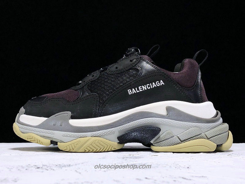 Balenciaga Triple S Dad Fekete/Csokoládé/Fehér Cipők