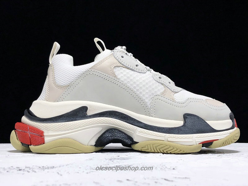 Balenciaga Triple S Dad Fehér/Homok/Fekete Cipők