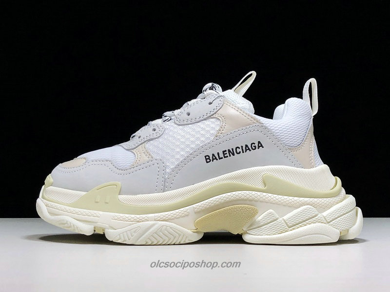 Balenciaga Triple S Dad Fehér/Homok/Bézs Cipők