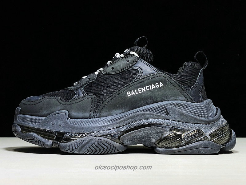 Balenciaga Triple S Dad Fekete Cipők