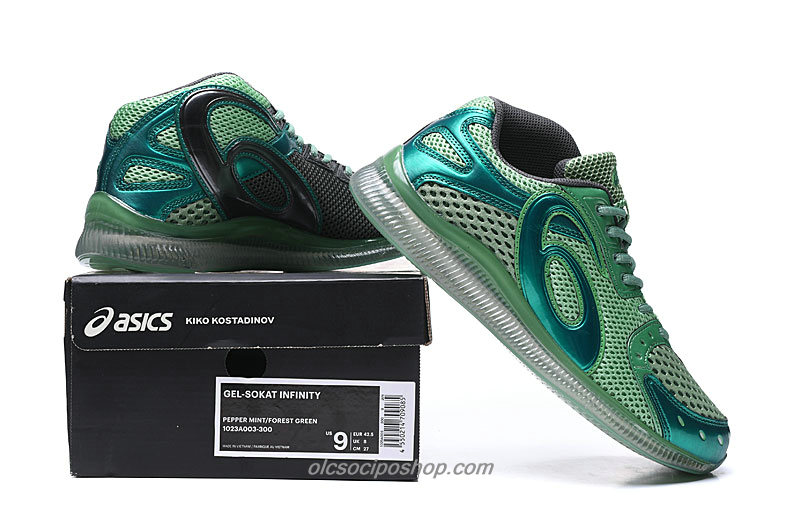 Férfi Kiko Kostadinov x Asics Gel-Sokat Infinity Zöld Cipők