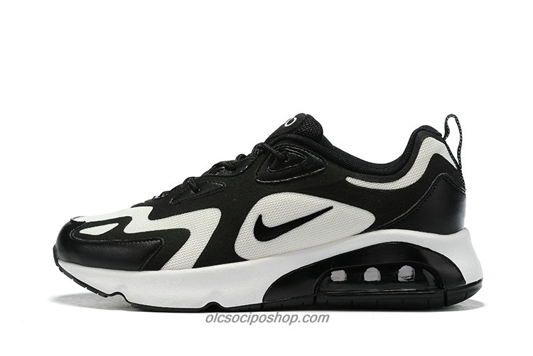 Férfi Nike Air Max 200 Fehér/Fekete Cipők (AQ2568 002)