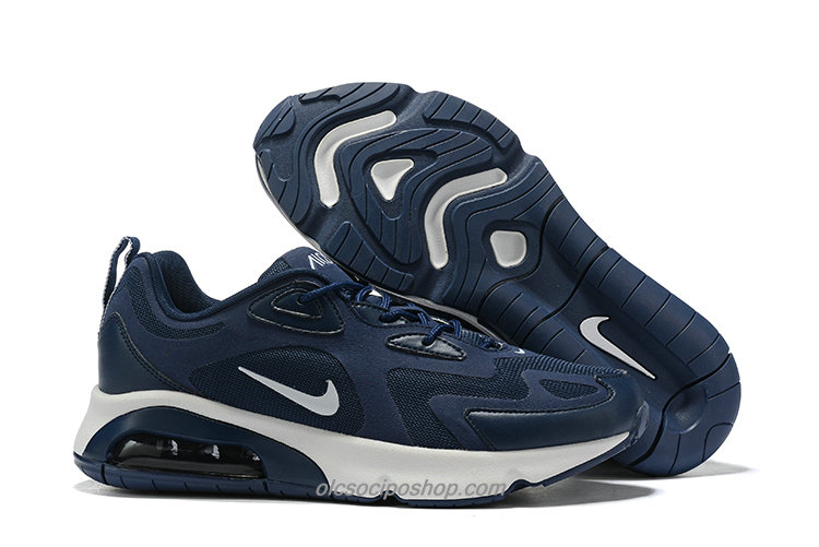 Férfi Nike Air Max 200 Sötétkék/Fehér Cipők (AQ2568 010)