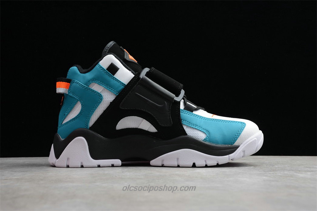 Nike Air Barrage Mid QS Fehér/Kék/Fekete Cipők (CD9329 003)