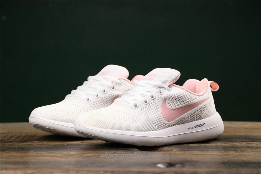 Női Nike Air Fashion Hollow Fehér/Világos rózsaszín Cipők (789651020)