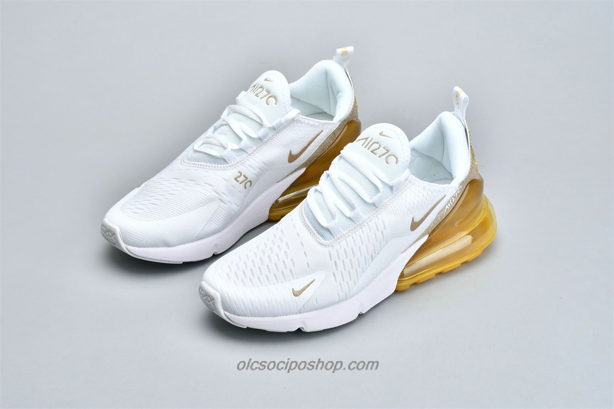 Nike Air Max 270 Fehér/Arany Cipők (CD8497 019)