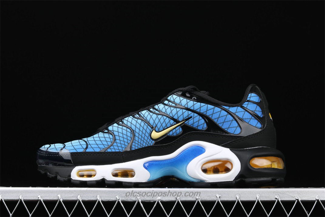 Férfi Nike Air Max Plus TXT Kék/Fekete Cipők (AV7021 001)