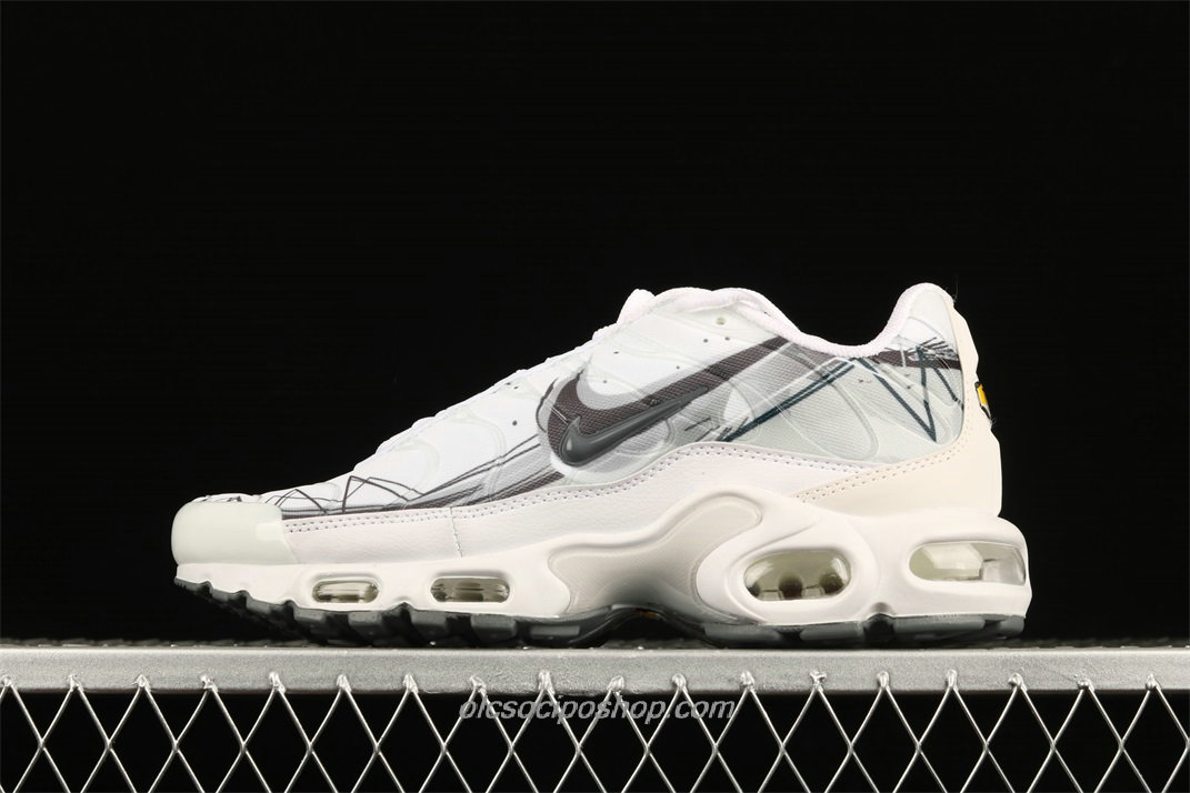 Férfi Nike Air Max Plus TXT Fehér/Szürke Cipők (BV7826 100)