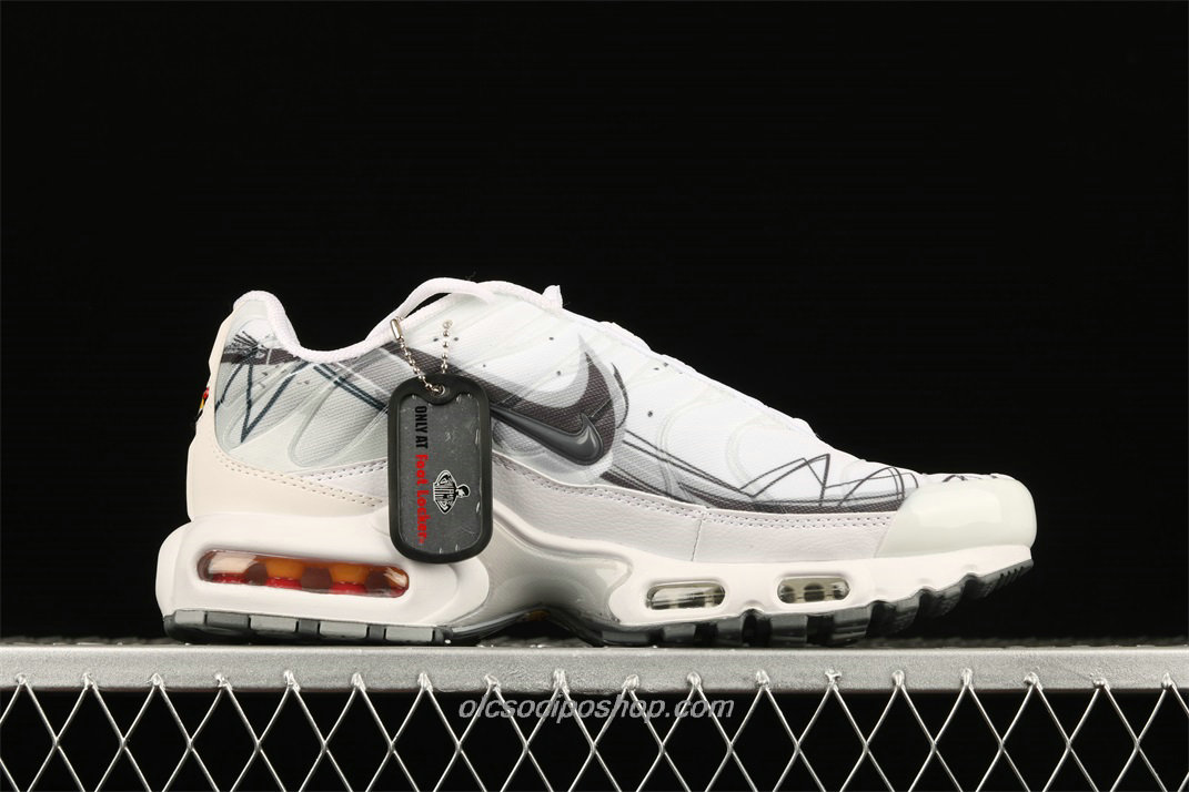 Férfi Nike Air Max Plus TXT Fehér/Szürke Cipők (BV7826 100)