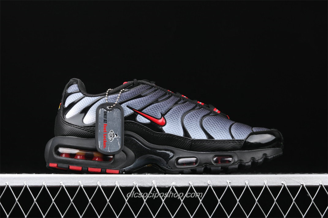 Férfi Nike Air Max Plus TXT Fekete/Szürke/Piros Cipők (CI2299 001)