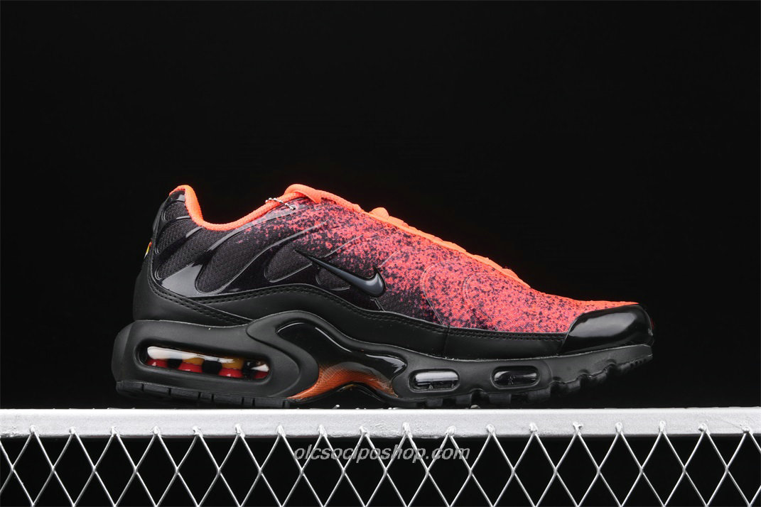 Férfi Nike Air Max Plus TXT Fekete/Piros/Narancs Cipők (CI2299 106)