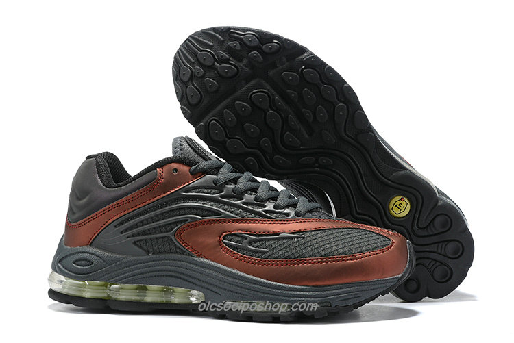 Férfi Nike Air Tuned Max Sötétszürke/Barna Cipők (104189108)