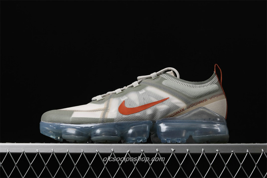 Férfi Nike Air VaporMax 2019 Szürke/Fehér/Piros Cipők (AR6631 300)