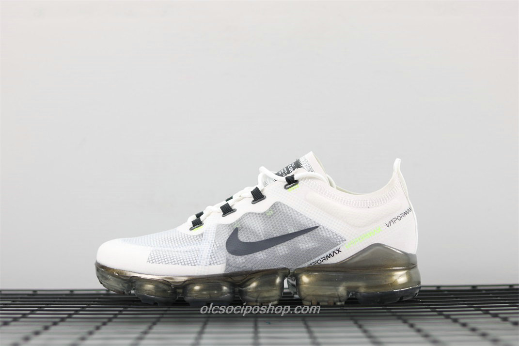 Férfi Nike Air VaporMax 2019 Fehér/Szürke/Fekete Cipők (AT6810 100)