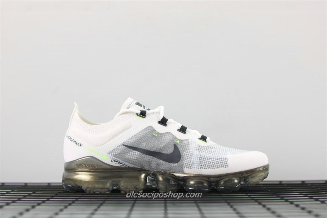 Férfi Nike Air VaporMax 2019 Fehér/Szürke/Fekete Cipők (AT6810 100)