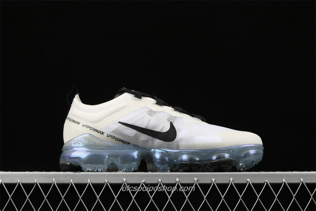 Női Nike Air VaporMax 2019 Fehér/Homok/Fekete Cipők (AR6632 100)