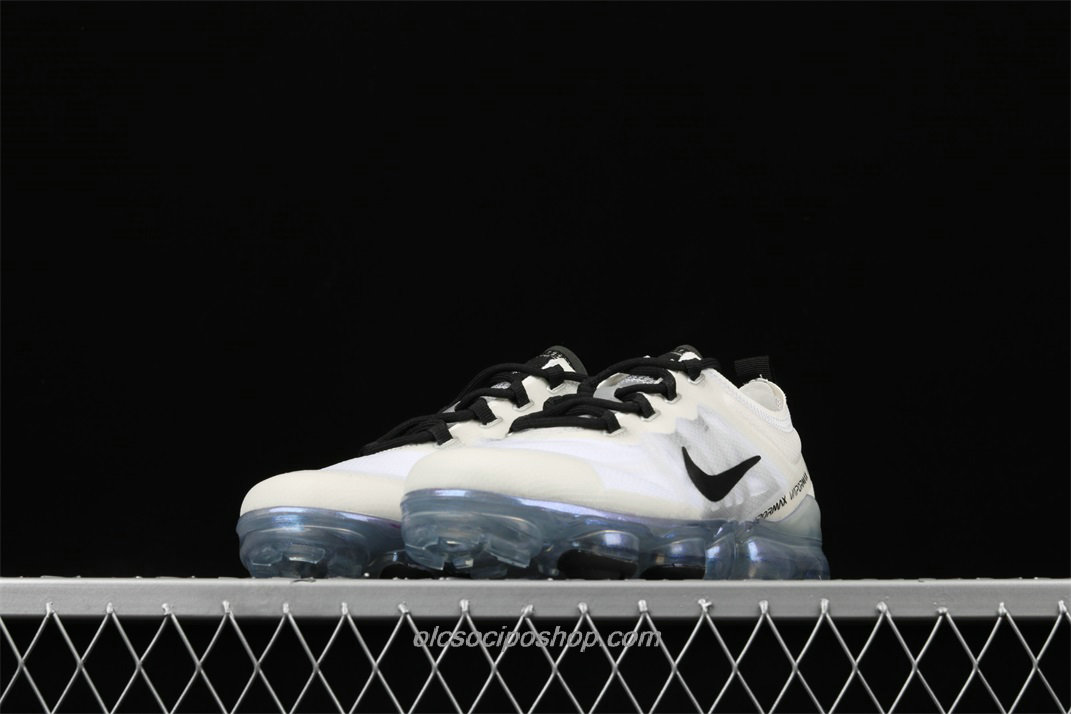 Női Nike Air VaporMax 2019 Fehér/Homok/Fekete Cipők (AR6632 100)