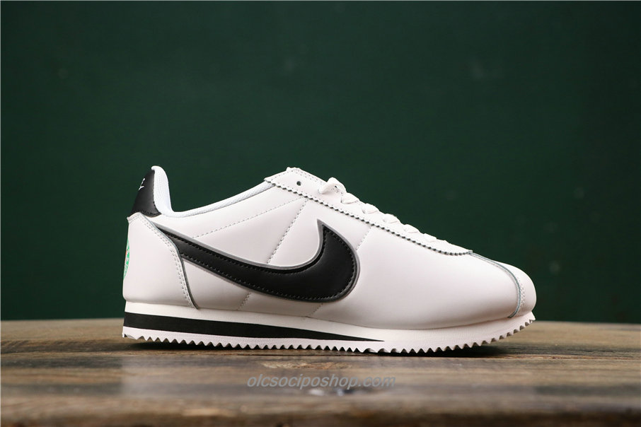 Nike Classic Cortez Nylon Premium Fehér/Fekete Cipők (807671102)