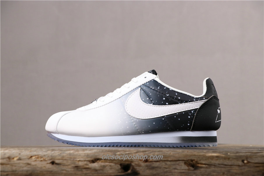 Nike Classic Cortez Nylon Premium Fehér/Szürke/Fekete Cipők (BV9262 403)