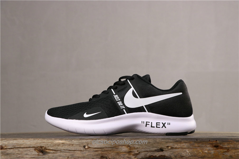 Férfi Nike Flex Experience RN 9 Fekete/Fehér Cipők (AJ6809 001)