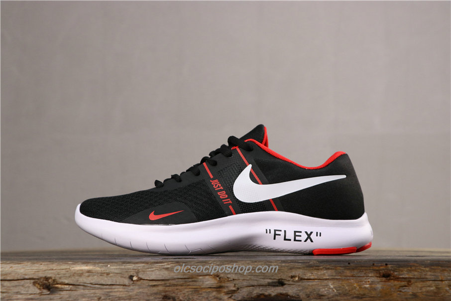 Nike Flex Experience RN 9 Fekete/Fehér/Piros Cipők (AJ6809 003)