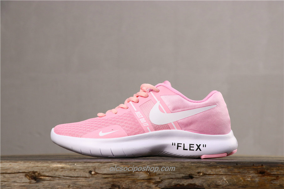 Női Nike Flex Experience RN 9 Rózsaszín/Fehér Cipők (AJ6809 007)