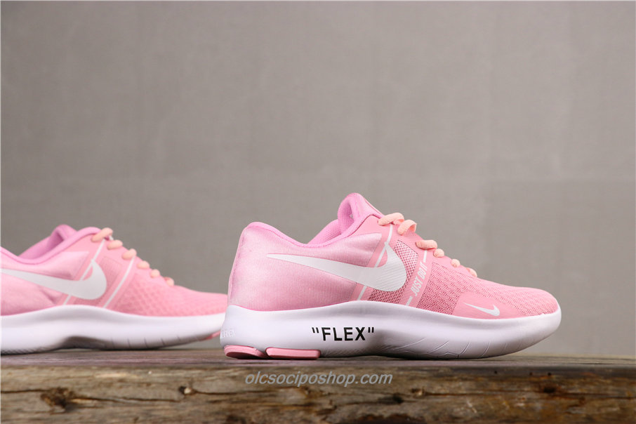 Női Nike Flex Experience RN 9 Rózsaszín/Fehér Cipők (AJ6809 007)