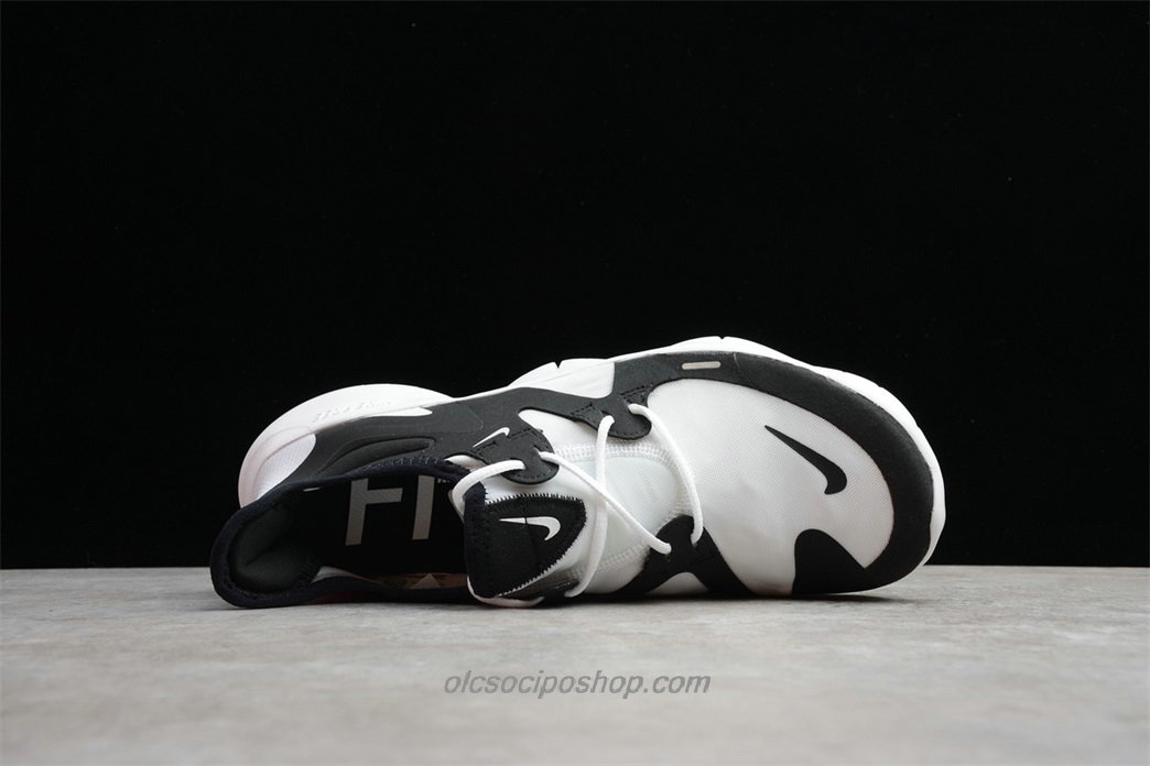 Férfi Nike Free RN Flyknit 3.0 Fehér/Fekete Cipők (AQ1289 102)