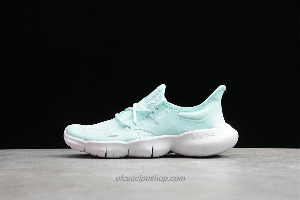 Női Nike Free RN Flyknit 3.0 Zöld/Fehér Cipők (AQ1316 301)