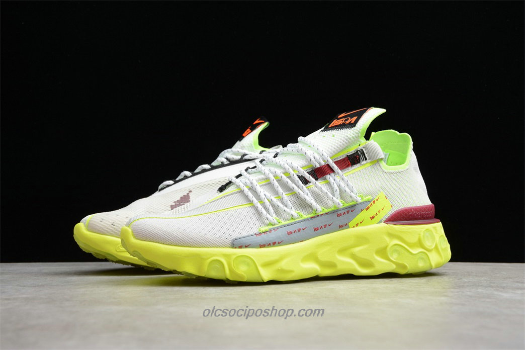 Nike React WR ISPA Fehér/Sárga/Piros Cipők (CT2692 002)