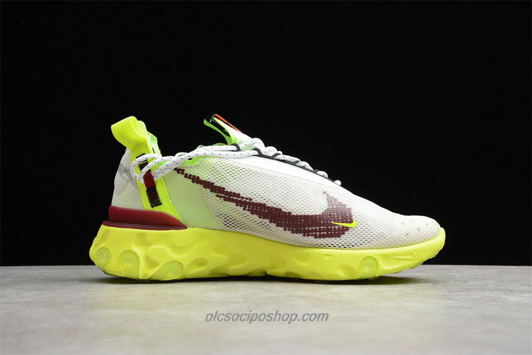 Nike React WR ISPA Fehér/Sárga/Piros Cipők (CT2692 002)