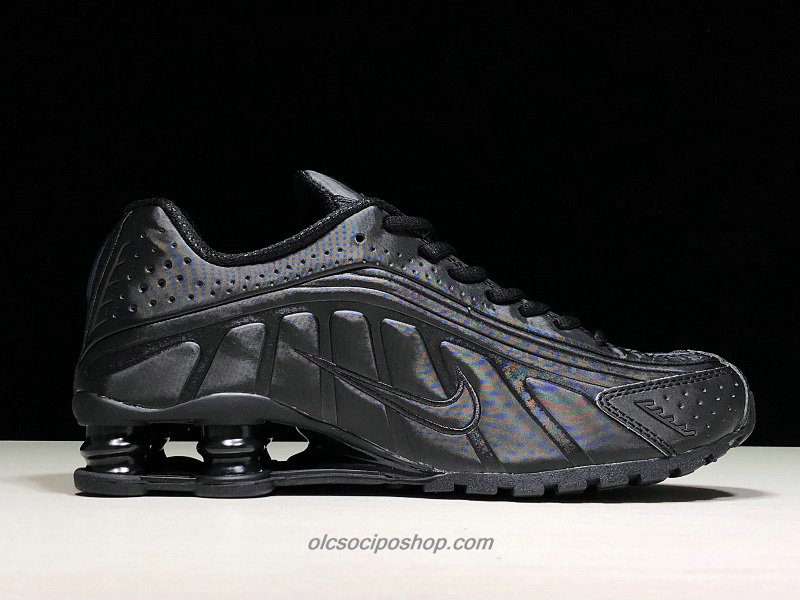 Férfi Nike Shox R4 Fekete Cipők (BV1111 001)