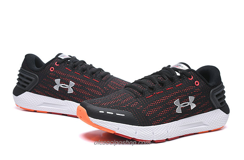 Férfi Under Armour Charged Rogue Fekete/Piros/Ezüst Cipők